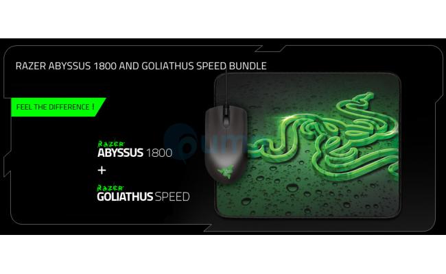 RAZER Abyssus Gaming Mouse & Goliathus Mat Bundle